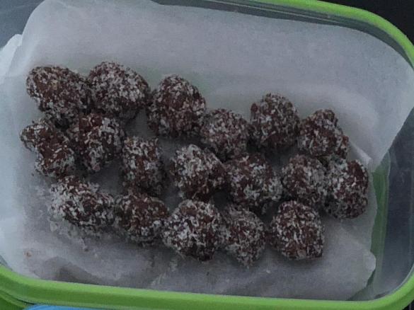 Peanut butter brownie Bliss Balls