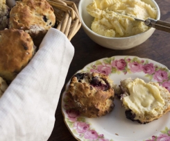 Apple & Blueberry Buttermilk Scones
