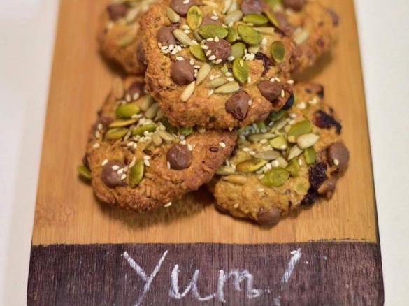 Nut Free Muesli Cookies