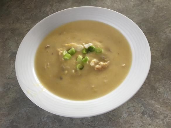 Velvet Chicken and Corn Soup