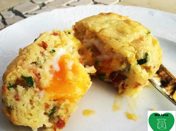 Rosey & Arwen's Spanish Surprise Breakfast Muffins