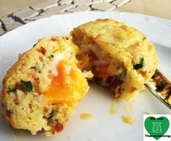 Rosey & Arwen's Spanish Surprise Breakfast Muffins