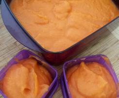 Sweet potato, Carrot and Apple Puree