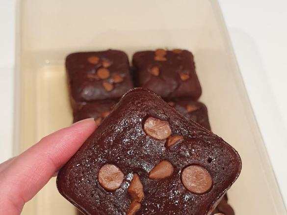 Peppermint Black Bean Brownies