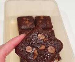 Peppermint Black Bean Brownies