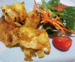 Vegan Cheesy Cauliflower Bites