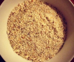 Garlic coconut dukkah