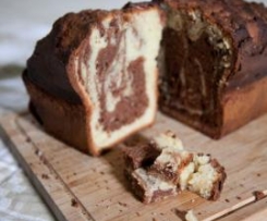 Vanilla Chocolate Marble Cake