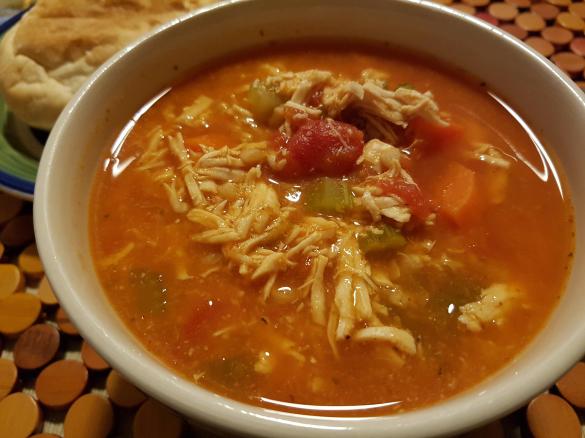 Chicken, Tomato and Barley Soup