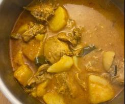 Fara's chicken curry in a hurry