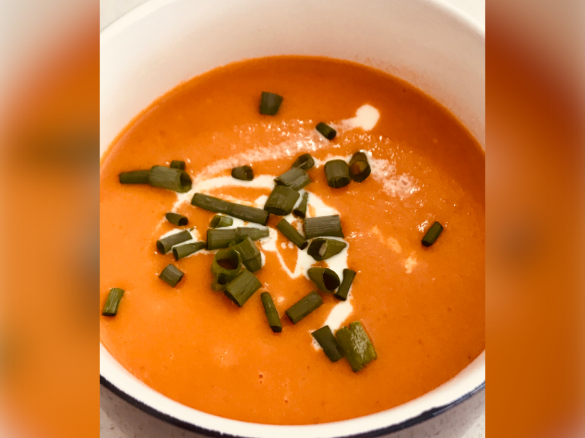 Creamy tomato bisque