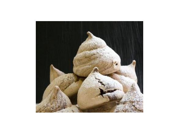 Chocolate Marble Italian Meringues