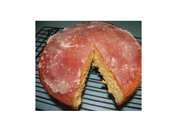 Lemon Cake with Crunchy Topping