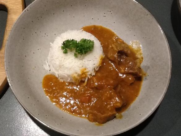 Sweet Lamb Curry - Retro
