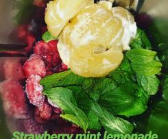 Strawberry Mint Lemonade