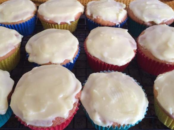 Citrus & White Chocolate Cupcakes