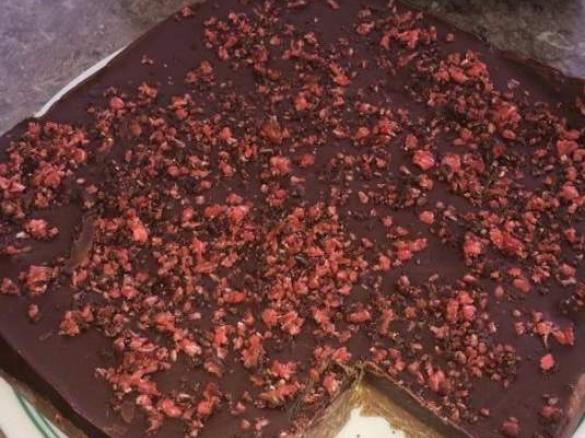 Cherry Ripe Slice