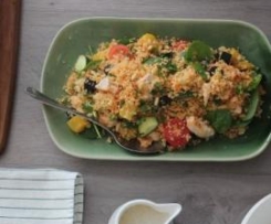 Warm Chicken, Pumpkin and Couscous Salad