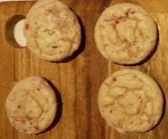 Gluten Free Dairy Free Strawberry & Banana Muffins