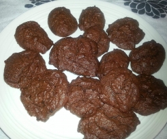 Flourless Choc Brownie Cookies