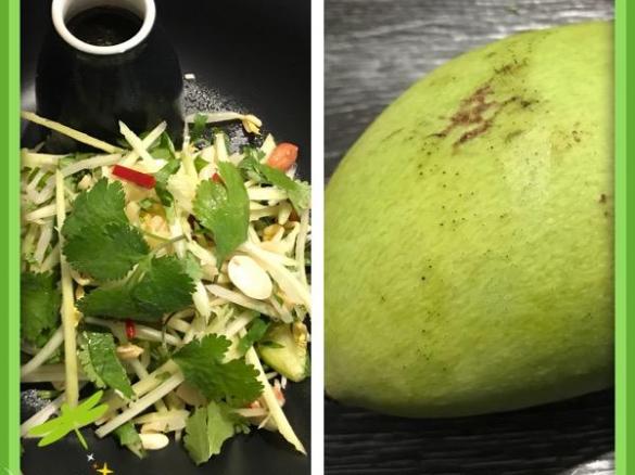 Thai green mango salad