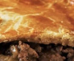 Savoury mince pie (adapted from Culinary Ginger)