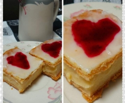 Hunters Valentine's Vanilla Slices