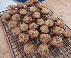 Apple Banana & Oat Muffin Bites