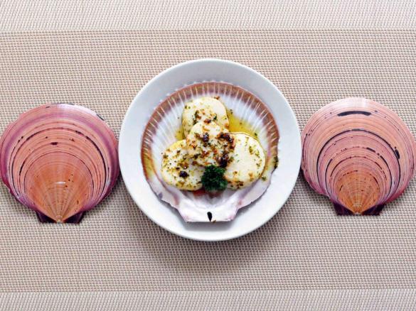 Scallops Seared in Lemon and Herbed Butter