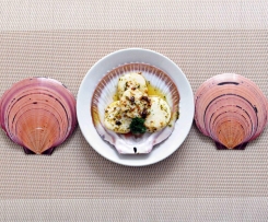 Scallops Seared in Lemon and Herbed Butter