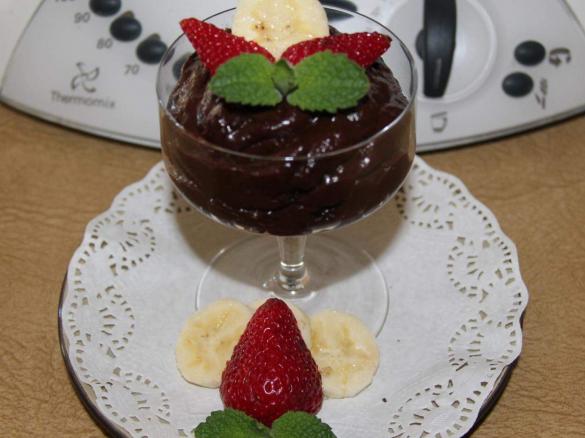 Avocado & Banana Chocolate Mousse