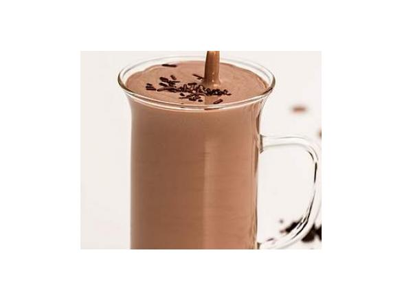 Warm Choc Banana Peanut Butter Smoothy