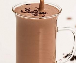 Warm Choc Banana Peanut Butter Smoothy