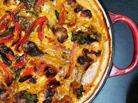 Creamy Sweet Chilli Chicken