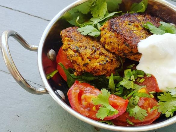 Sweet Potato and Quinoa Patties