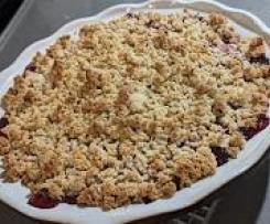 Oat Crumble Topping