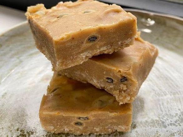 Healthy Passionfruit Slice