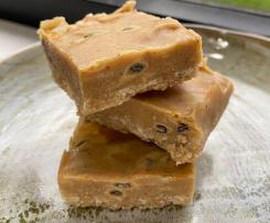 Healthy Passionfruit Slice