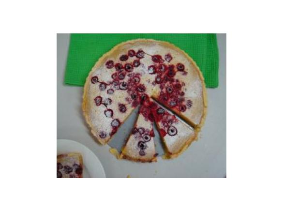 Clone of Lime and Raspberry Tart