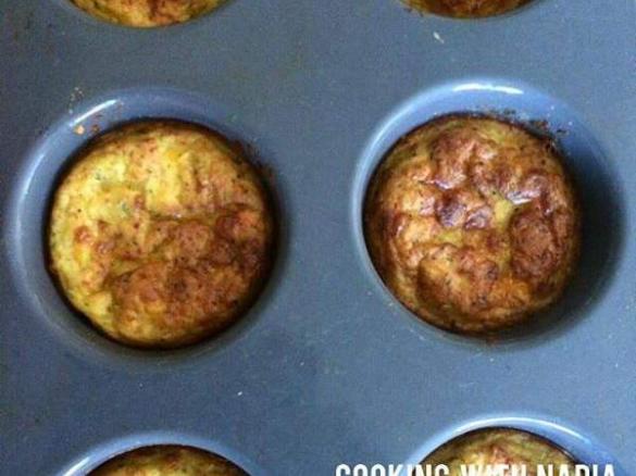Nadias' Zuchinni Muffins and Slice
