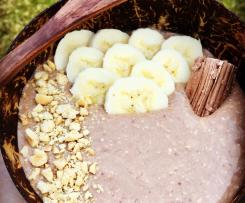 Choc Peanut Smoothie Bowl