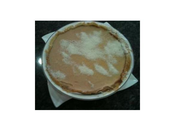 Rhubarb & apple Cream Pie GF