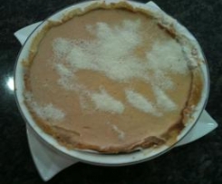 Rhubarb & apple Cream Pie GF