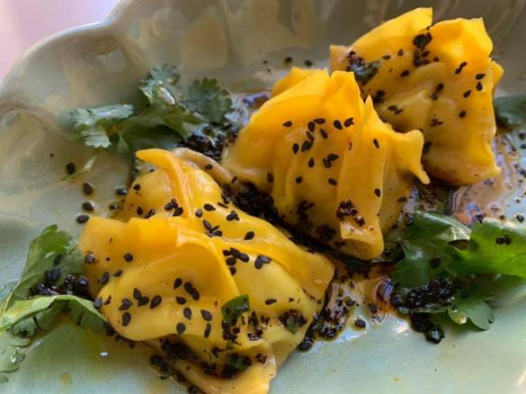 POT STICKERS (PAN FRIED DUMPLINGS)