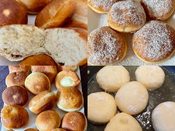 Krofne (Soft and fluffy Doughnuts)