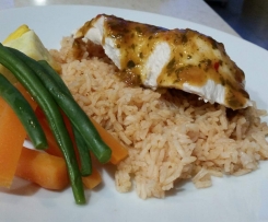 All in one coriander chicken