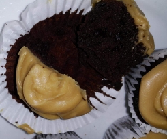 Black Russian Cupcake and Kahlua Buttercream Icing