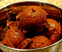 Paleo Chocolate Ice Cream (Dairy free, Sugar free, Nut free)