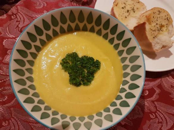 Cauliflower and brocolli soup