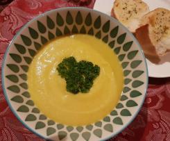 Cauliflower and brocolli soup